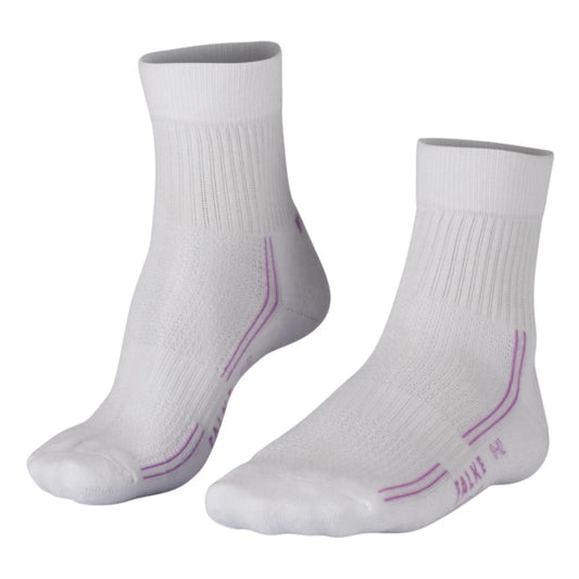 FALKE SOCK NETBALL CUSHION WHITE/LILAC (SS24)