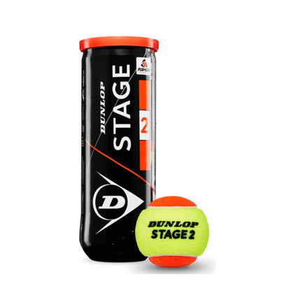 DUNLOP BALL TENNIS STAGE 2 ORANGE / CAN (3)