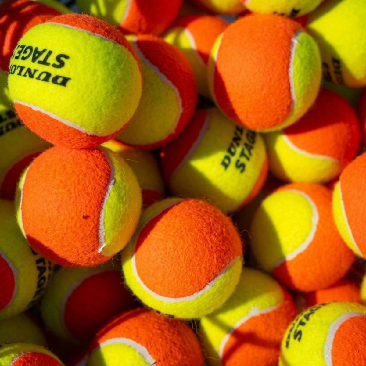 DUNLOP BALL TENNIS STAGE 2 ORANGE / BOX (72)