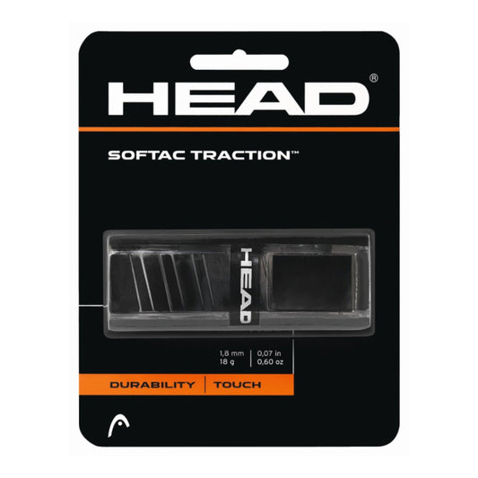 HEAD GRIP REPLACEMENT SOFTAC TRAC BLK