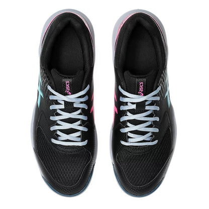 ASICS SHOE G-DEDICATE 8 PADEL MN BLACK/ENERGY AQUA (SS25)