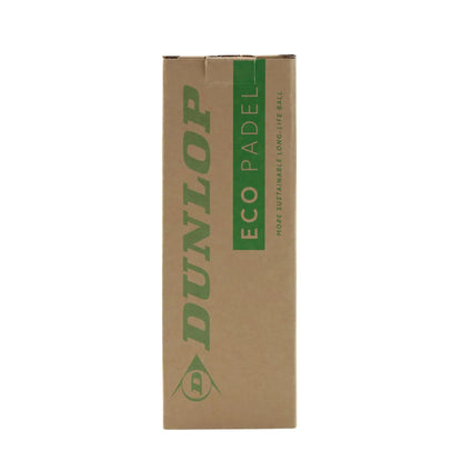 Dunlop Eco Padel packaging box on a white background