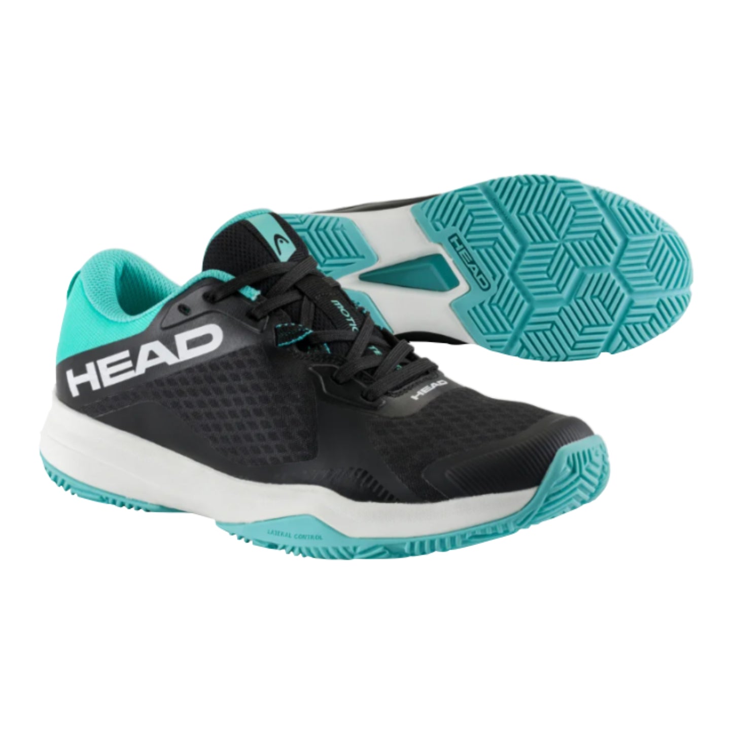 HEAD SHOE MOTION TEAM PADEL MN BLACK/TEAL (SS24)