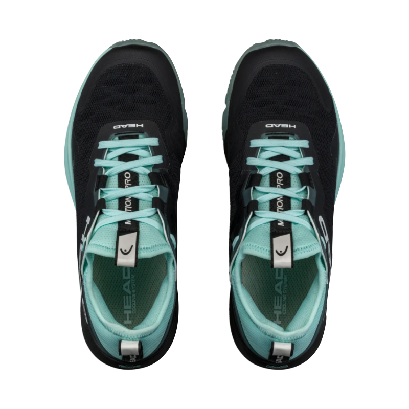 HEAD SHOE MOTION PRO WN BLACK/AQUA (AW24)