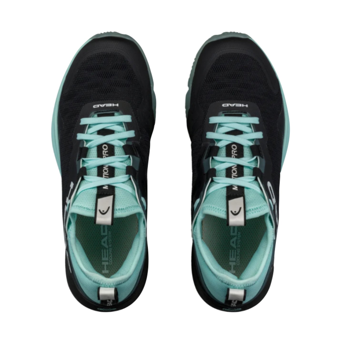 HEAD SHOE MOTION PRO WN BLACK/AQUA (AW24)