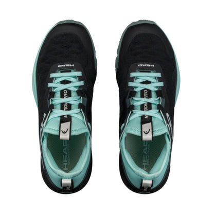 HEAD SHOE MOTION PRO WN BLACK/AQUA (AW24)