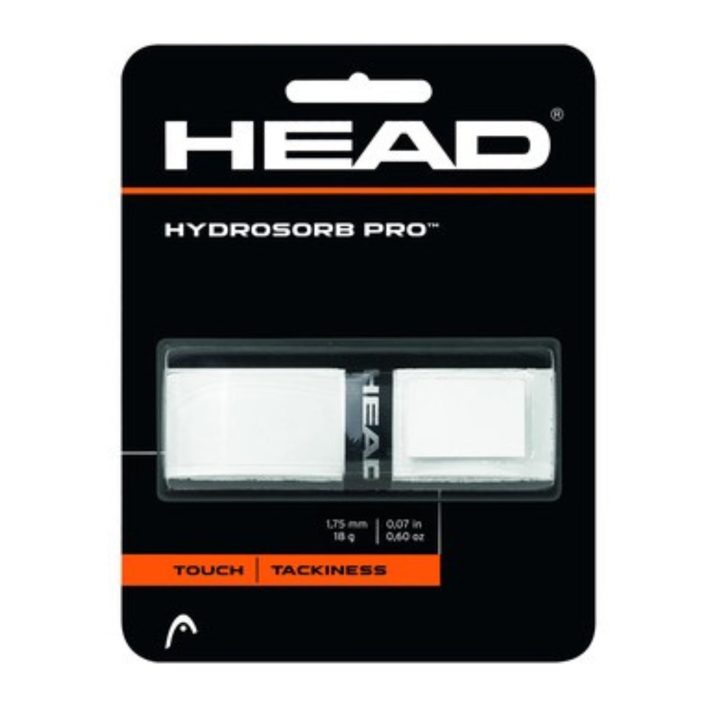 HEAD Hydrosorb Pro white grip packaging on a white background