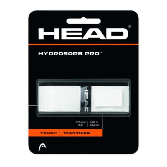 HEAD Hydrosorb Pro white grip packaging on a white background