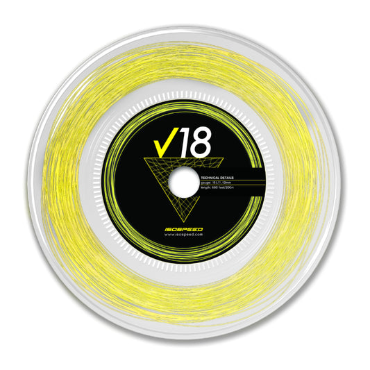 ISOSPEED STRING V18 YEL 18L 1.17MM / REEL