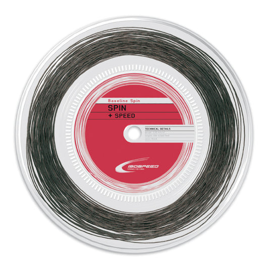 ISOSPEED STRING BASELINE SPIN BLK 17 1.20MM REEL