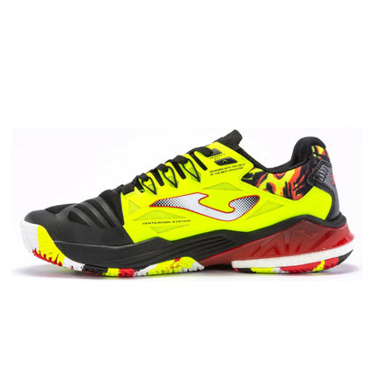 JOMA SHOE T.SPIN MN BLACK/LEMON FLUO (SS24)