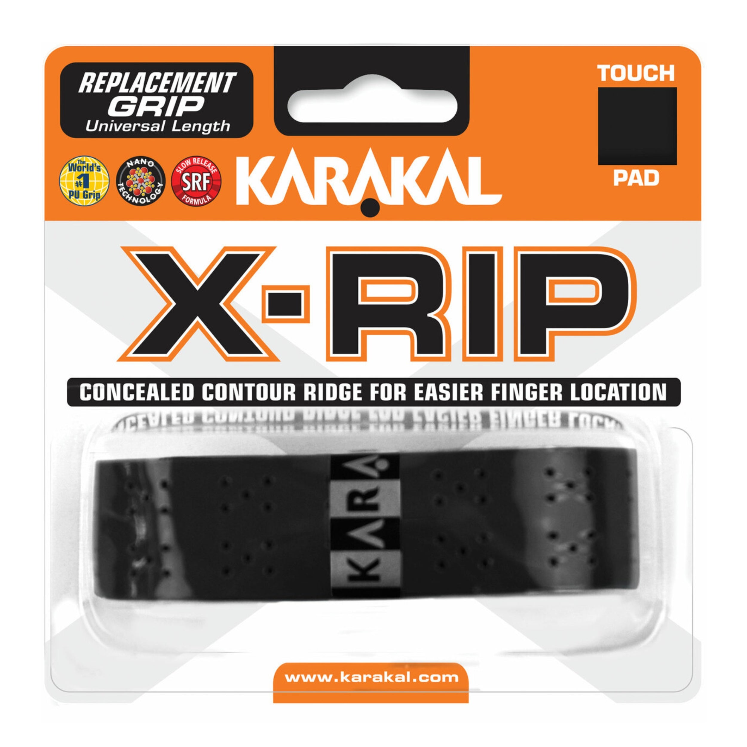 KARAKAL GRIP REPLACEMENT X-RIP BLK – Baseline Racquets