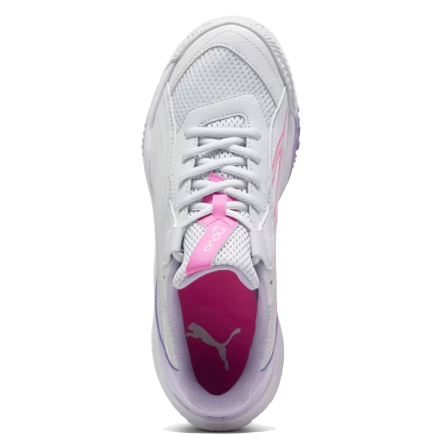 PUMA SHOE NOVA COURT WN SILVER MIST/VIVID VIOLET (SS24)