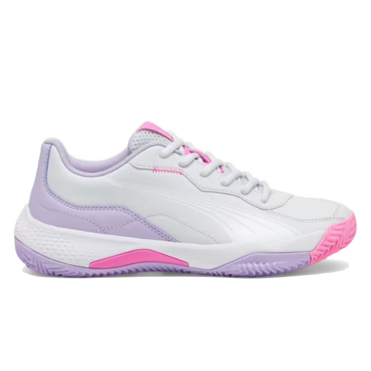 PUMA SHOE NOVA SMASH WN SILVER MIST/VIVID VIOLET (SS24)