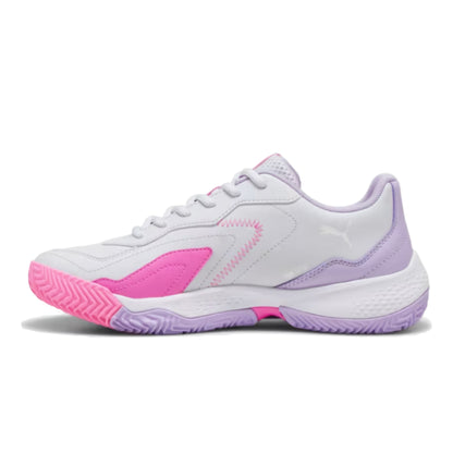 PUMA SHOE NOVA SMASH WN SILVER MIST/VIVID VIOLET (SS24)