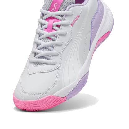 PUMA SHOE NOVA SMASH WN SILVER MIST/VIVID VIOLET (SS24)