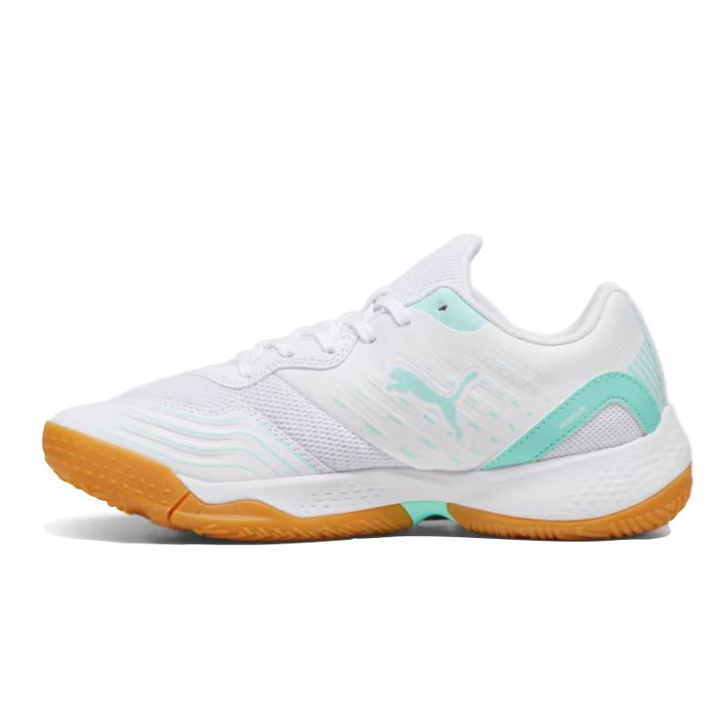 PUMA SHOE INDOOR SOLARFLASH III WN WHITE/PEPPERMINT (AW24)