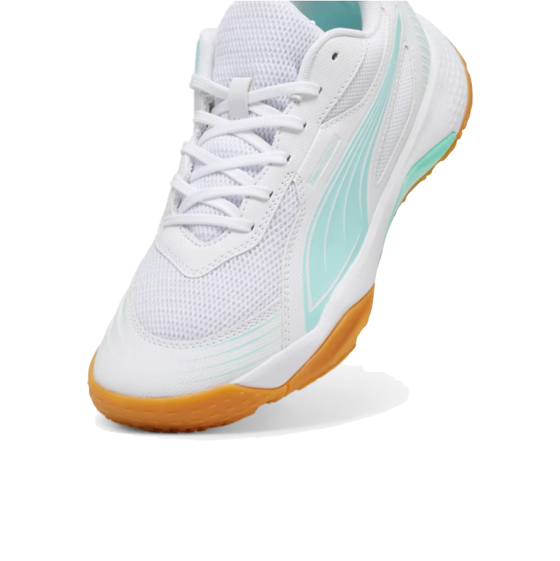 PUMA SHOE INDOOR SOLARFLASH III WN WHITE/PEPPERMINT (AW24)