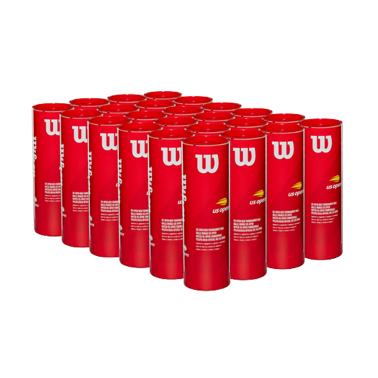 WILSON BALL TENNIS US OPEN STAGE 3 RED / BOX (72)