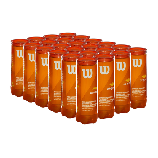 WILSON BALL TENNIS US OPEN STAGE 2 ORANGE / BOX (72)
