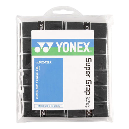 YONEX GRIP OVERGRIP SUPER GRAP BLK (12)
