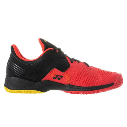 YONEX SHOE SONICAGE 2 CLAY MN RED/BLK (TBD)