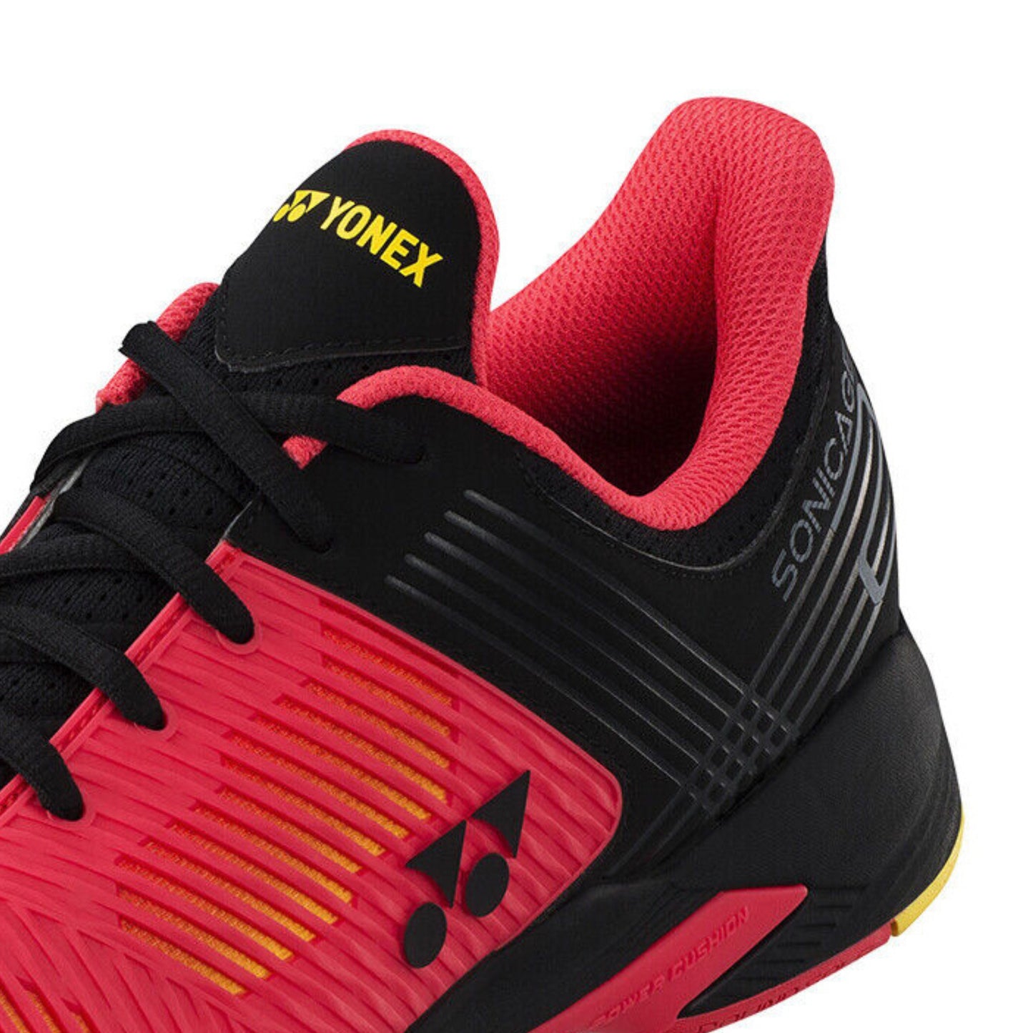 YONEX SHOE SONICAGE 2 CLAY MN RED/BLK (TBD)