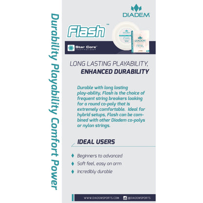 DIADEM STRING FLASH WHT 17 1.20MM SET