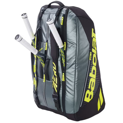 BABOLAT BAG PURE AERO GEN9 12R GREY/BLACK