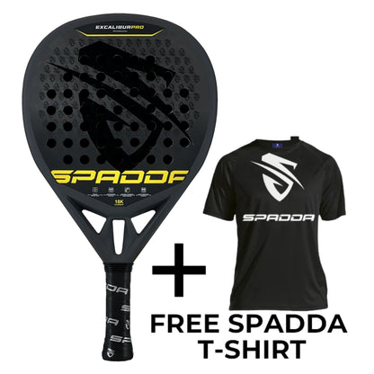 SPADDA PADEL EXCALIBUR PRO 18K 380G