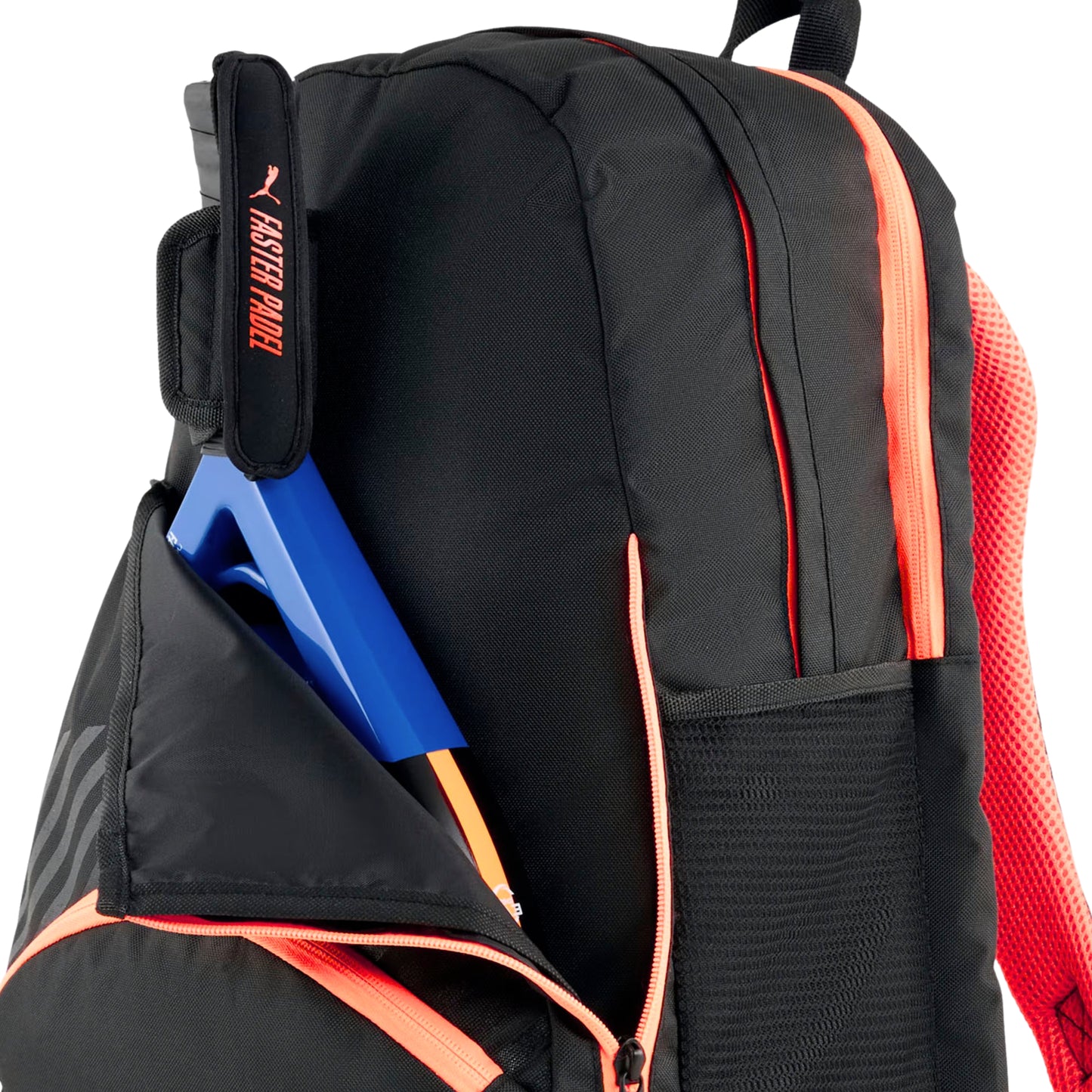 PUMA BAG BACKPACK PADEL NOVA ELITE BLACK/ACTIVE RED (SS24)