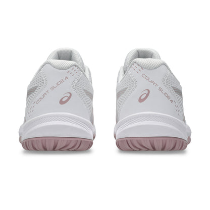 ASICS SHOE COURT SLIDE 4 WN WHITE/MORGANITE (SS26)