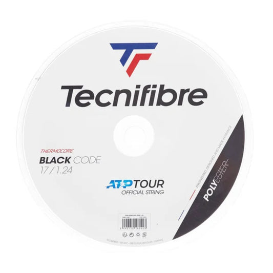 TECNIFIBRE STRING BLACK CODE 1.24MM 17G BLK REEL