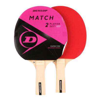DUNLOP TABLE TENNIS SET MATCH 2 PLAYER