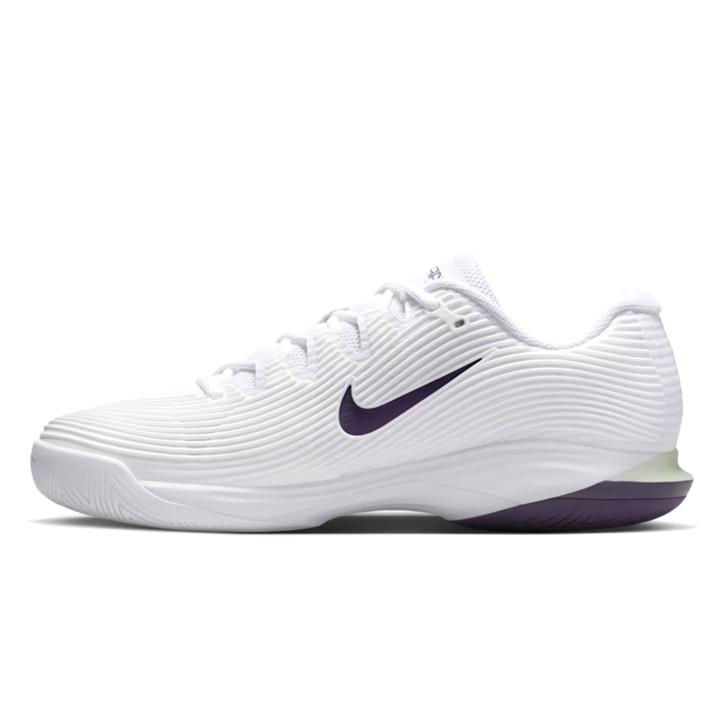 NIKE SHOE VAPOR 12 HC MN WHITE/DARK RAISIN/VOLT TINT (SS26