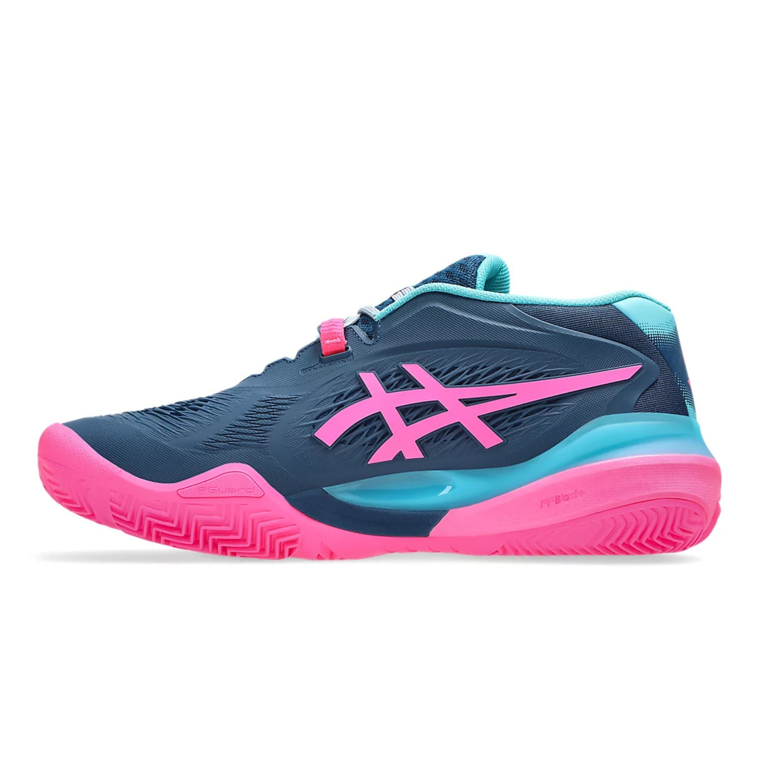 ASICS SHOE G-RESOLUTION X PADEL MN MAKO BLUE/HOT PINK (SS25