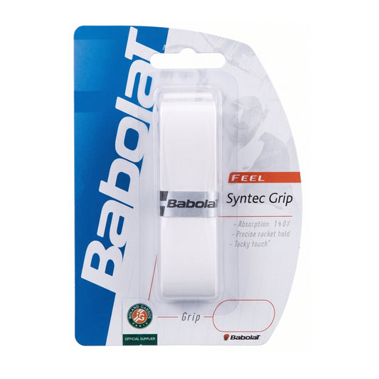 BABOLAT GRIP REPLACEMENT SYNTEC PRO WHITE (TBD)