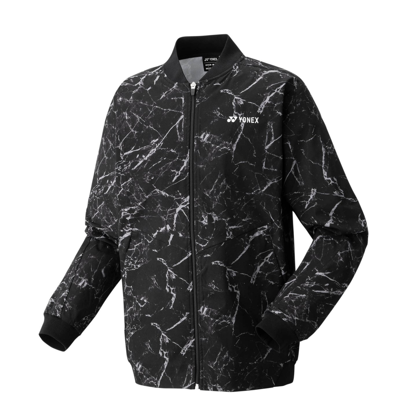Navy long-sleeve shirt with a Yonex logo on a light gray background