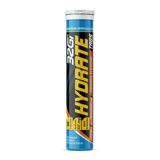 32GR Hydrate supplement tube on a white background