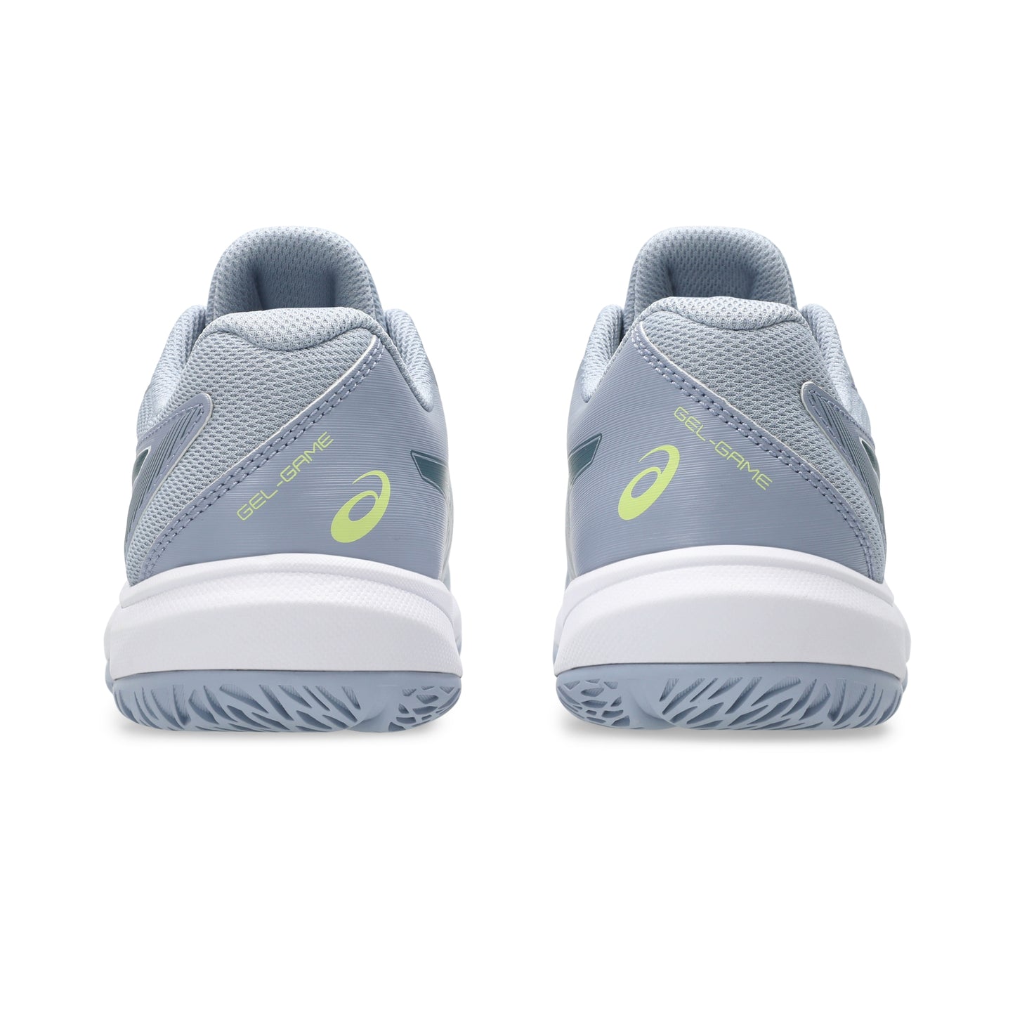 Back view of Asics shoes with Gel-Game wording on it 