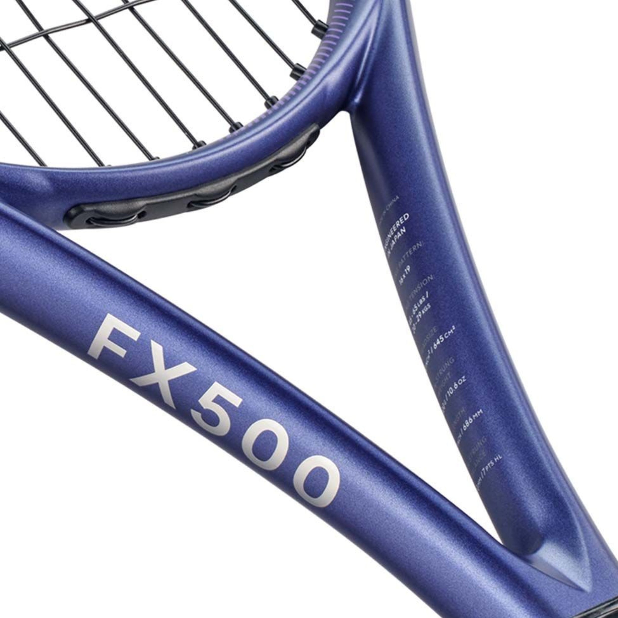 DUNLOP RACKET FX 500 16X19 300G PURPLE/BLUE – Baseline Racquets
