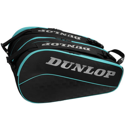 DUNLOP BAG PADEL PALETERO ELITE BLACK/PETROL GREEN
