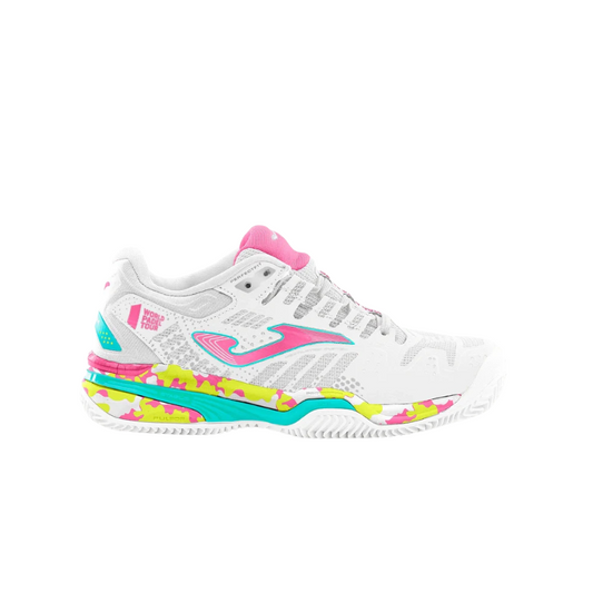 JOMA SHOE SLAM KID 2332  WHITE/PINK (AW24)