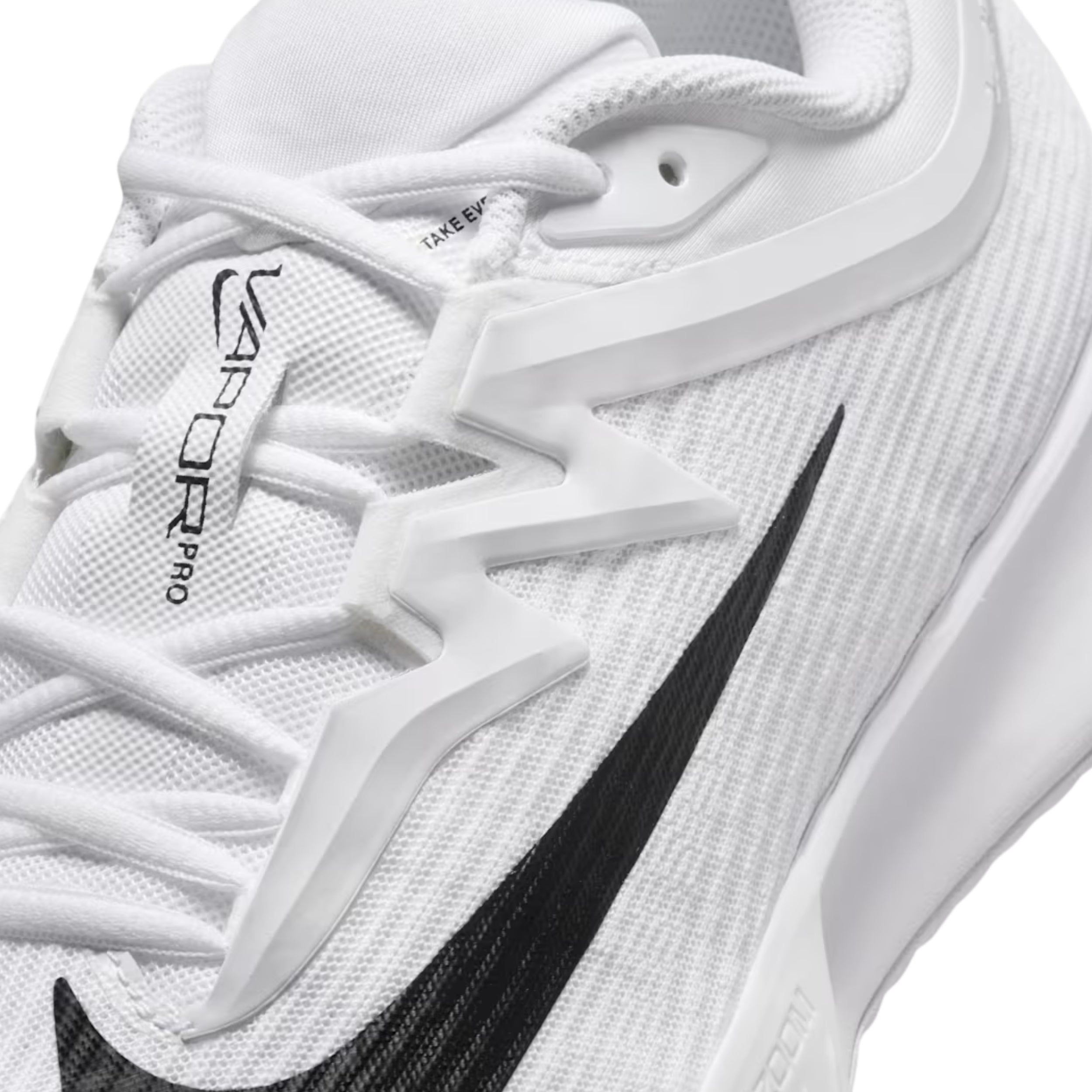 NIKE SHOE VAPOR PRO 3 HC MN WHITE/BLACK (SS26) – Baseline Racquets