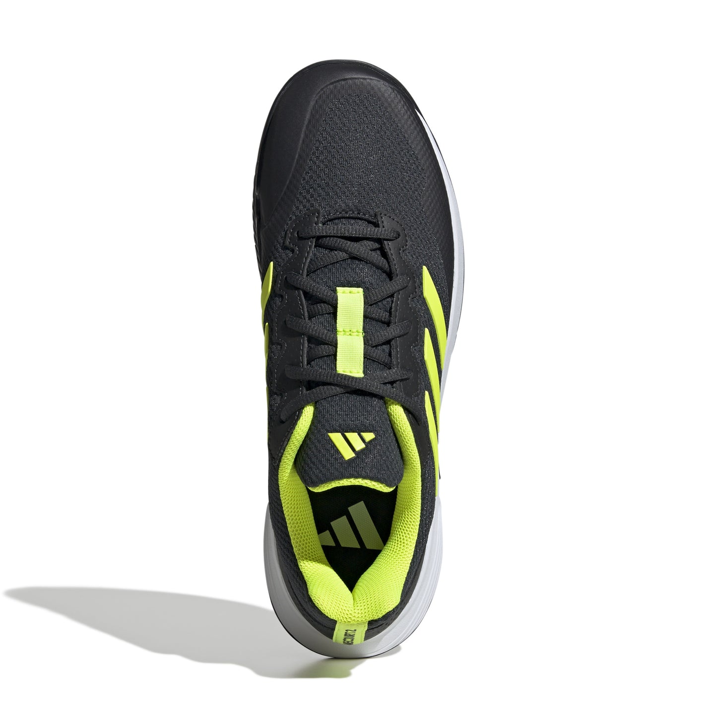 ADIDAS SHOE GAME COURT 2 MN BLACK/LUCID LEMON (SS25)
