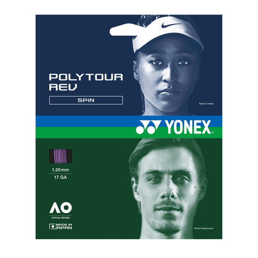 YONEX STRING POLYTOUR REV 1.20MM 16L PUR SET
