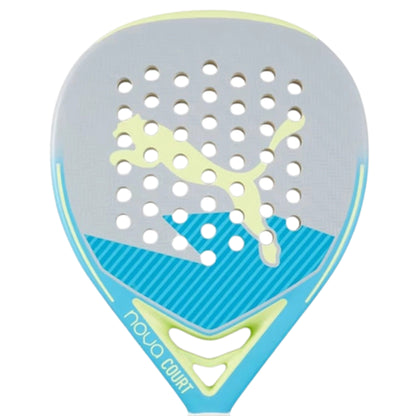Puma padel racket with Puma logo and nova court in the bottom left