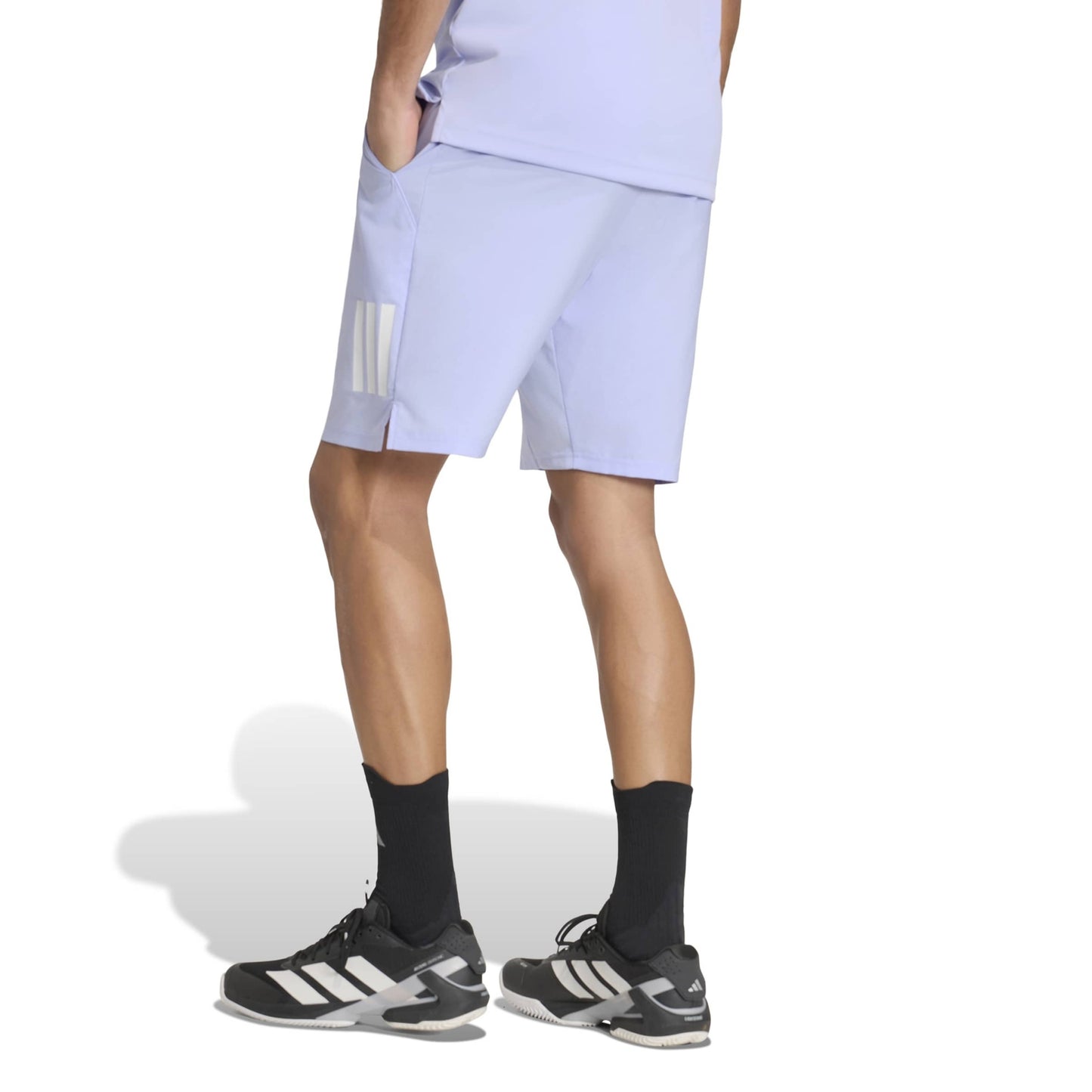 ADIDAS SHORT TENNIS CLUB CLIMACOOL 7INCH MN VIOLET (AW26)
