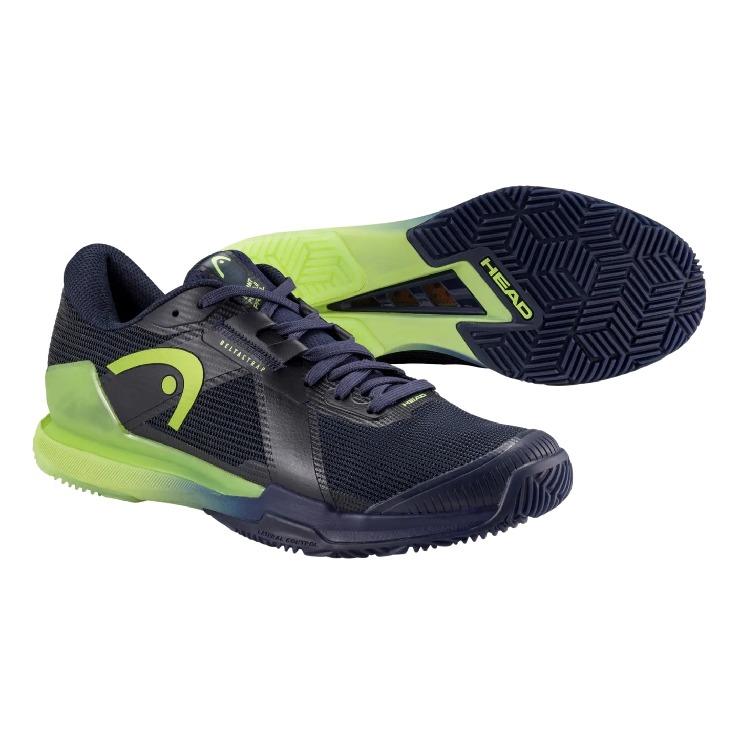 HEAD SHOE SPRINT PRO 4.0 PADEL MN NAVY/LIME (AW25)