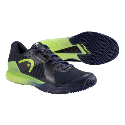 HEAD SHOE SPRINT PRO 4.0 PADEL MN NAVY/LIME (AW25)